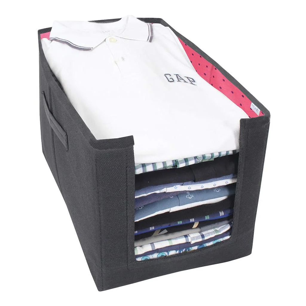 7 Compartment Transparent Clothes Storage Organiser (Heavy Quality) 
