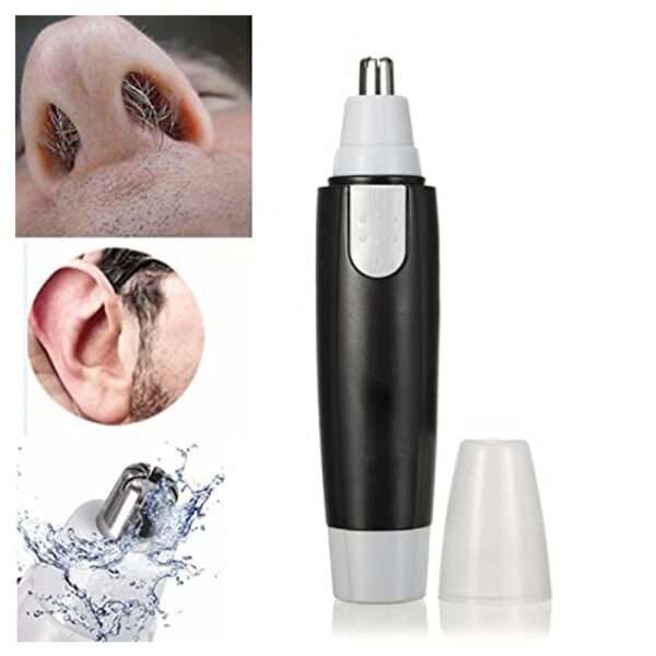 Battery operated ear and nose trimmer