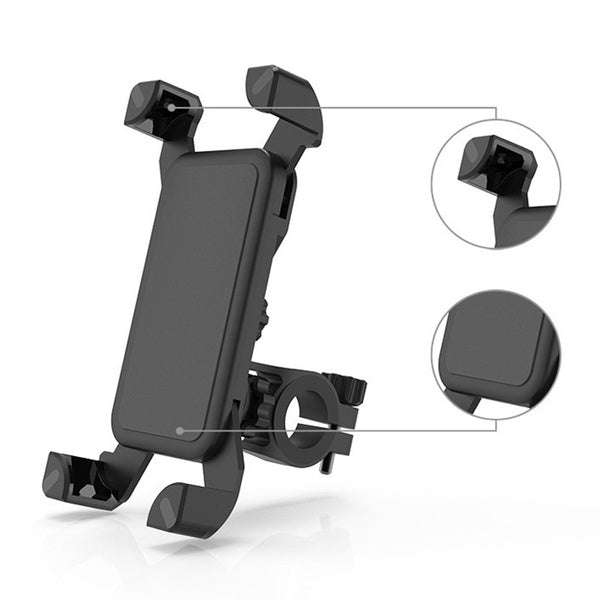 Anti shake bike phone mount