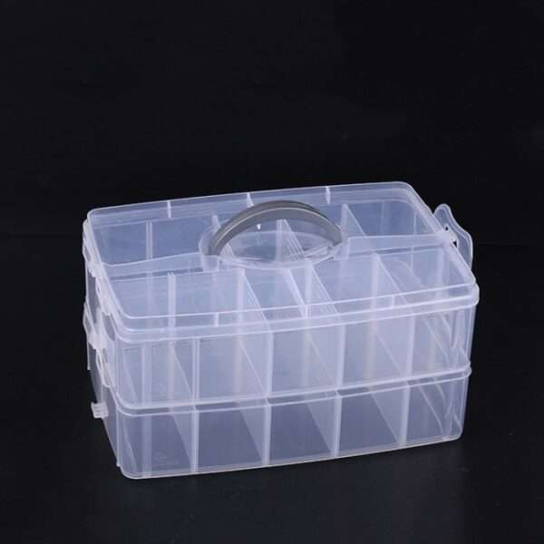 HJ059 2 Layer 20 Grid Storage Organizer Box Random Colour All 973 1 2.jpeg