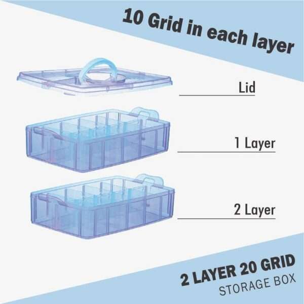 HJ059 2 Layer 20 Grid Storage Organizer Box Random Colour All 973 1 6.jpeg