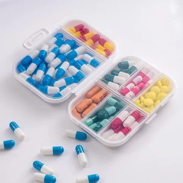 WD 787 3 8 Compartment Portable Pill Box Random Print All 4503 1 1.webp