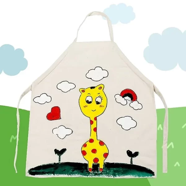 WJI 108 Hand Painted Washable Apron For Children All 4595 1.webp