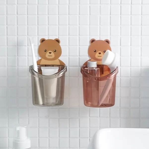 WR0086 1 Cartoon Bear Self adhesive Toothbrush Holder Random All 3385 1 1.webp