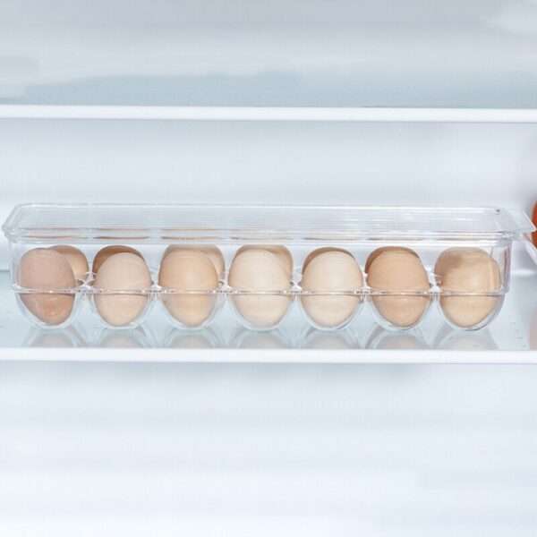 WD0845 14 Grid Transparent Refrigerator Egg Storage Box With Lid All 3365 1 6.jpeg